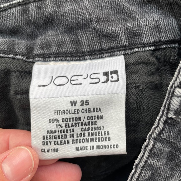 Joes Jeans “rolled Chelsea” black | size 25 - Picture 5 of 6